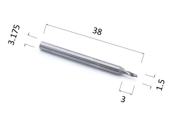 Фреза спиральная однозаходная по алюминию DJTOL ACL1LX3.1.503 для станка ЧПУ, ACL1LX
Фреза спиральная однозаходная по алюминию DJTOL ACL1LX3.1.503 для станка ЧПУ, ACL1LX