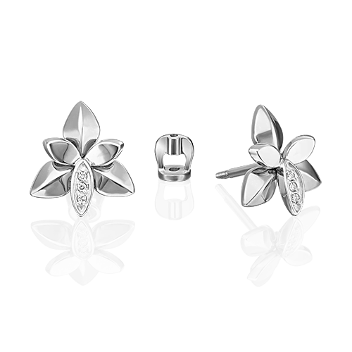 Серьги-пусеты из белого золота с бриллиантом PLATINA jewelry 02-4993-00-101-1120, 02-4993-00-101-1120
Серьги-пусеты из белого золота с бриллиантом PLATINA jewelry 02-4993-00-101-1120, 02-4993-00-101-1120