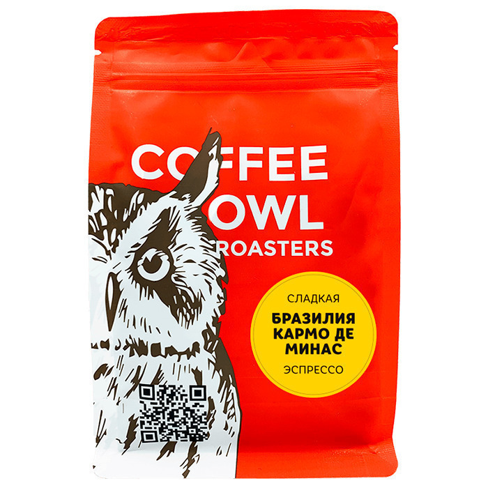 Кофе в зернах жаренный Спешиалти Бразилия Кармо Де Минас Эспрессо Coffee Owl, Бразилия Кармо Де Минас
Кофе в зернах жаренный Спешиалти Бразилия Кармо Де Минас Эспрессо Coffee Owl, Бразилия Кармо Де Минас