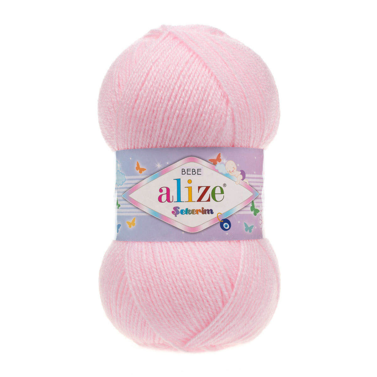 Пряжа для вязания ALIZE Sekerim Bebe, 100г, 320м (100% акрил) (184 пудра), 5 мотков, Розовый, 7731287
Пряжа для вязания ALIZE Sekerim Bebe, 100г, 320м (100% акрил) (184 пудра), 5 мотков, Розовый, 7731287