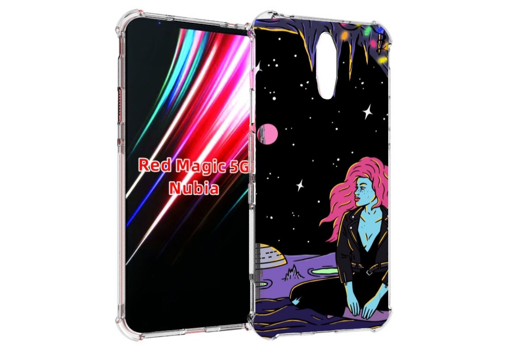 Чехол MyPads девушка с красными волосами в космосе женский для ZTE Nubia Red Magic 1 5G, Прозрачный, Tocco
Чехол MyPads девушка с красными волосами в космосе женский для ZTE Nubia Red Magic 1 5G, Прозрачный, Tocco