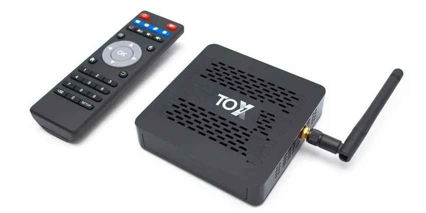 ТВ смарт приставка медиаплеер для телевизора Smart TV TOX1 Android 9 Amlogic S905x3 4+32 G, Черный
ТВ смарт приставка медиаплеер для телевизора Smart TV TOX1 Android 9 Amlogic S905x3 4+32 G, Черный