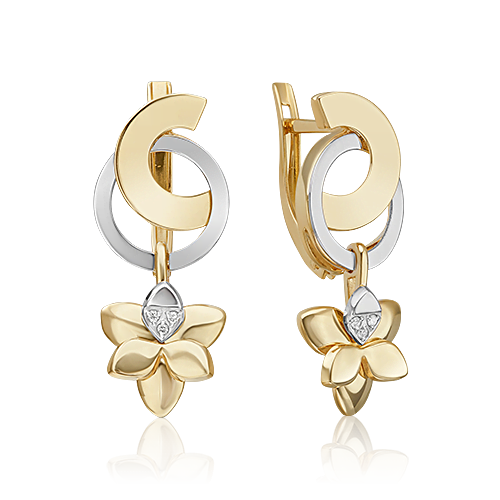Серьги из комбинированного золота с бриллиантом PLATINA jewelry 02-4998-00-101-1121, 02-4998-00-101-1121
Серьги из комбинированного золота с бриллиантом PLATINA jewelry 02-4998-00-101-1121, 02-4998-00-101-1121