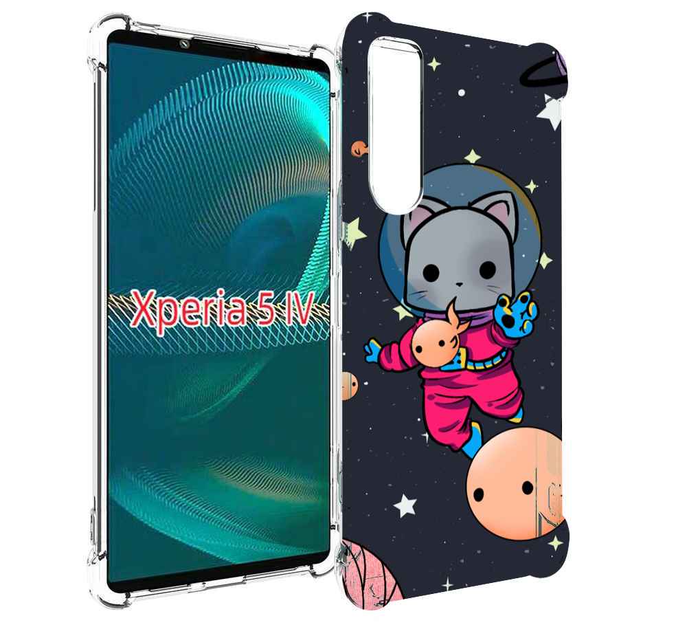 Чехол MyPads котик-с-рыбкой-в-космосе для Sony Xperia 5 IV (5-4), Прозрачный, Tocco
Чехол MyPads котик-с-рыбкой-в-космосе для Sony Xperia 5 IV (5-4), Прозрачный, Tocco