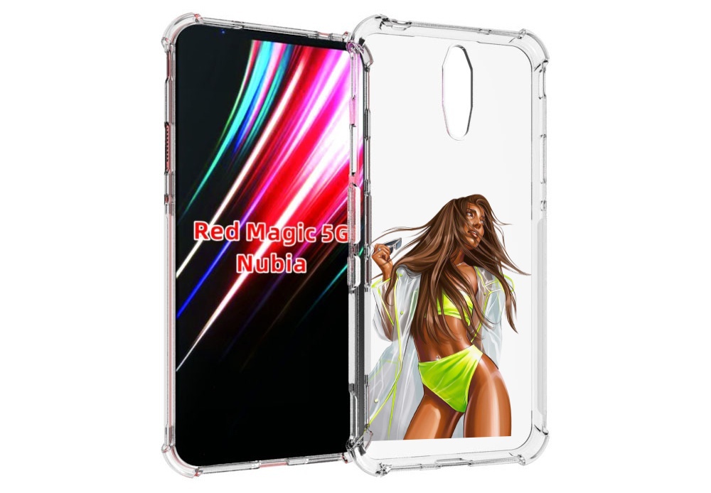 Чехол MyPads девушка-модель-мулатка для ZTE Nubia Red Magic 1 5G, Прозрачный, Tocco
Чехол MyPads девушка-модель-мулатка для ZTE Nubia Red Magic 1 5G, Прозрачный, Tocco