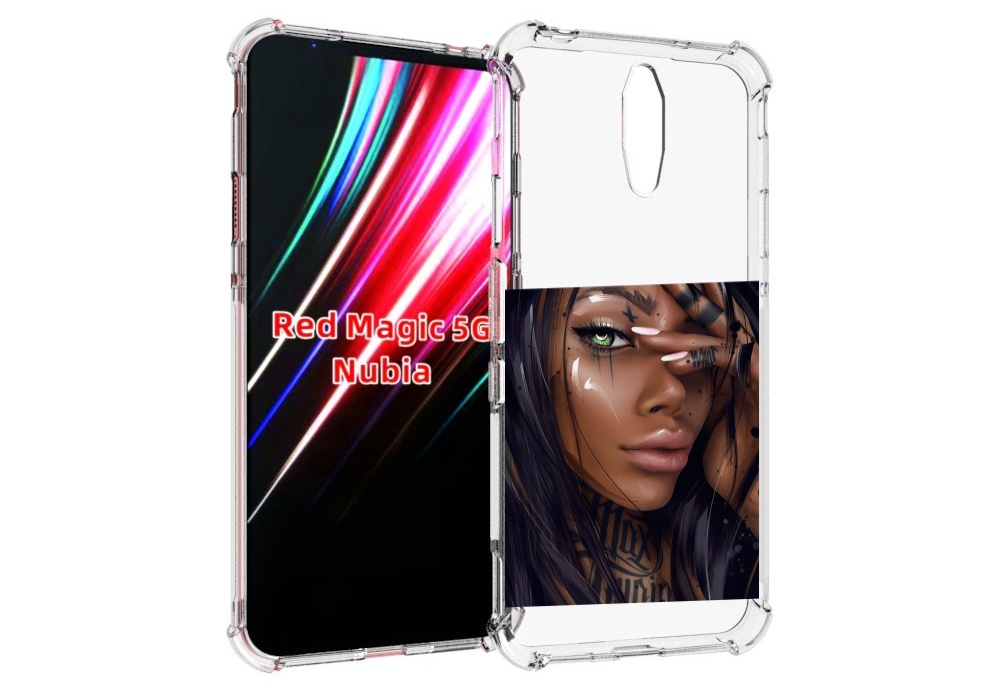 Чехол MyPads девушка-с-зелеными-глазами-яркими для ZTE Nubia Red Magic 1 5G, Прозрачный, Tocco
Чехол MyPads девушка-с-зелеными-глазами-яркими для ZTE Nubia Red Magic 1 5G, Прозрачный, Tocco
