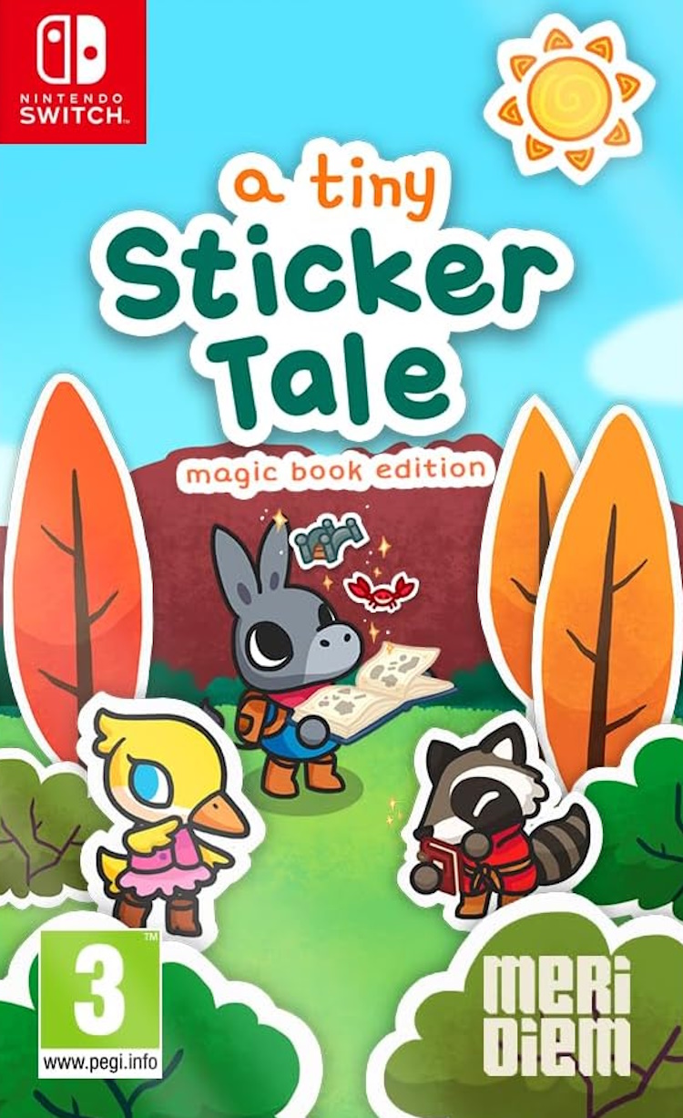 Игра A Tiny Sticker Tale Magic Book Edition (Nintendo Switch, на иностранном языке), A Tiny Sticker Tale Magic Book Edition
Игра A Tiny Sticker Tale Magic Book Edition (Nintendo Switch, на иностранном языке), A Tiny Sticker Tale Magic Book Edition