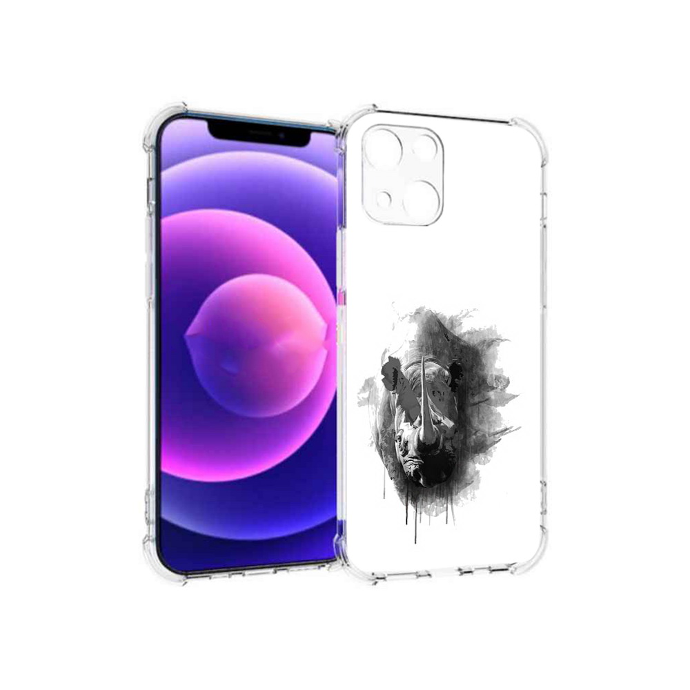 Чехол MyPads Tocco для Apple iPhone 13 mini носорог (PT162959.608.523), Прозрачный, Tocco
Чехол MyPads Tocco для Apple iPhone 13 mini носорог (PT162959.608.523), Прозрачный, Tocco
