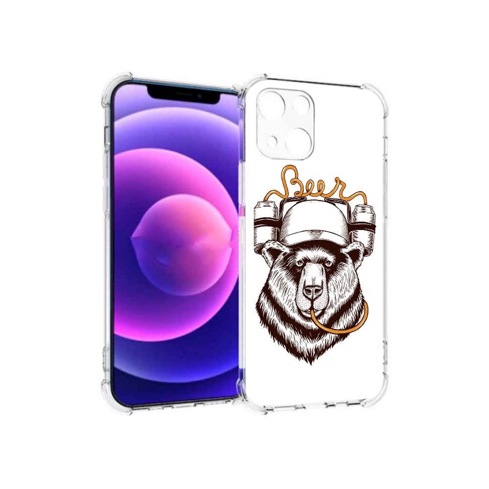 Чехол MyPads Tocco для Apple iPhone 13 mini пивной медведь (PT162959.608.538), Прозрачный, Tocco
Чехол MyPads Tocco для Apple iPhone 13 mini пивной медведь (PT162959.608.538), Прозрачный, Tocco