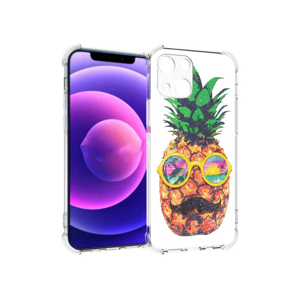 Чехол MyPads Tocco для Apple iPhone 13 mini прикольный ананас с лицом (PT162959.608.556), Прозрачный, Tocco
Чехол MyPads Tocco для Apple iPhone 13 mini прикольный ананас с лицом (PT162959.608.556), Прозрачный, Tocco