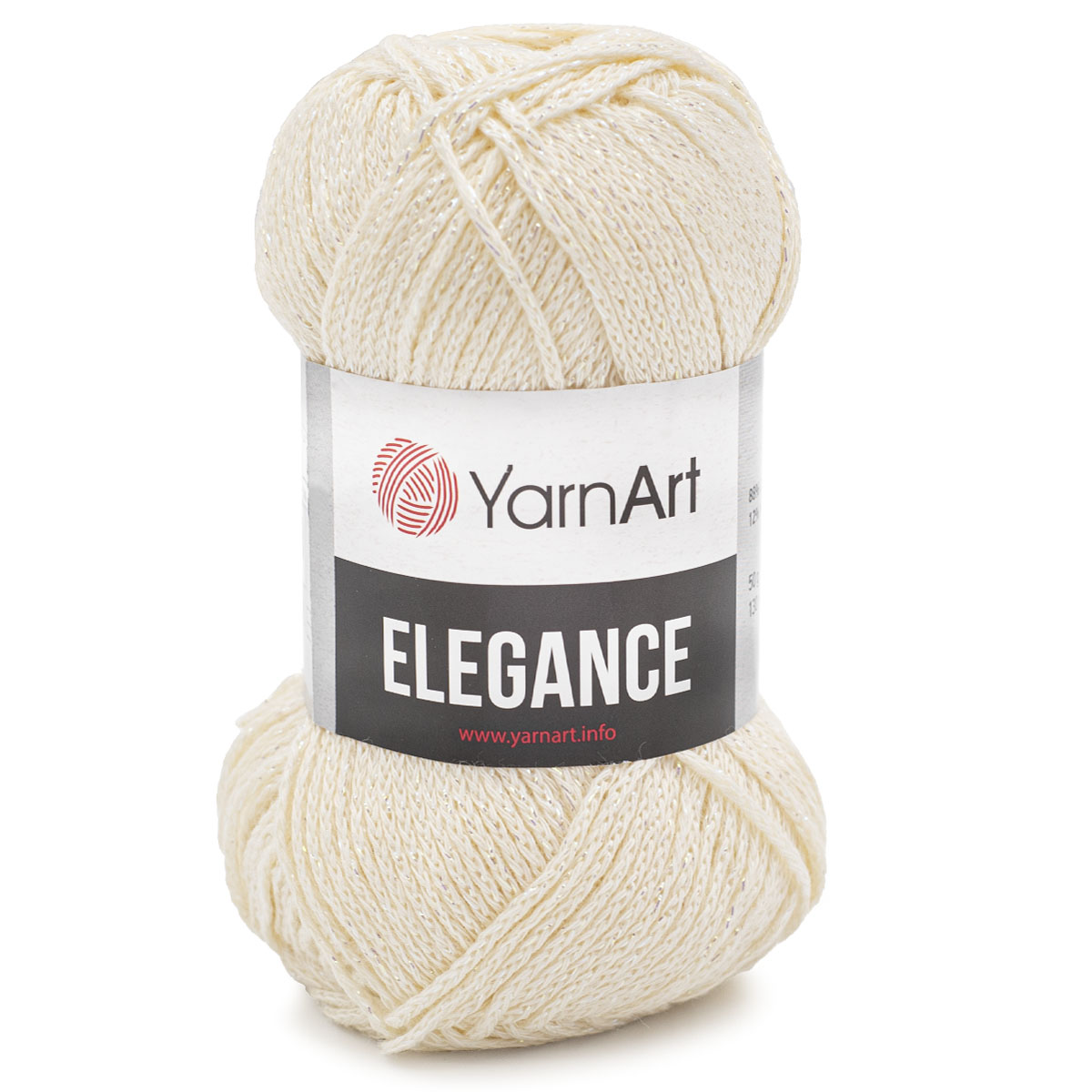 Пряжа YarnArt Elegance 50г, 130м (хлопок, металлик) (118 молочный), 5 мотков, Elegance
Пряжа YarnArt Elegance 50г, 130м (хлопок, металлик) (118 молочный), 5 мотков, Elegance
