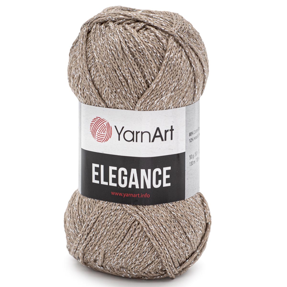 Пряжа YarnArt 'Elegance', 50г, 130м (хлопок, металлик) (121 розовая дымка), 5 мотков, Бежевый, Elegance
Пряжа YarnArt 'Elegance', 50г, 130м (хлопок, металлик) (121 розовая дымка), 5 мотков, Бежевый, Elegance
