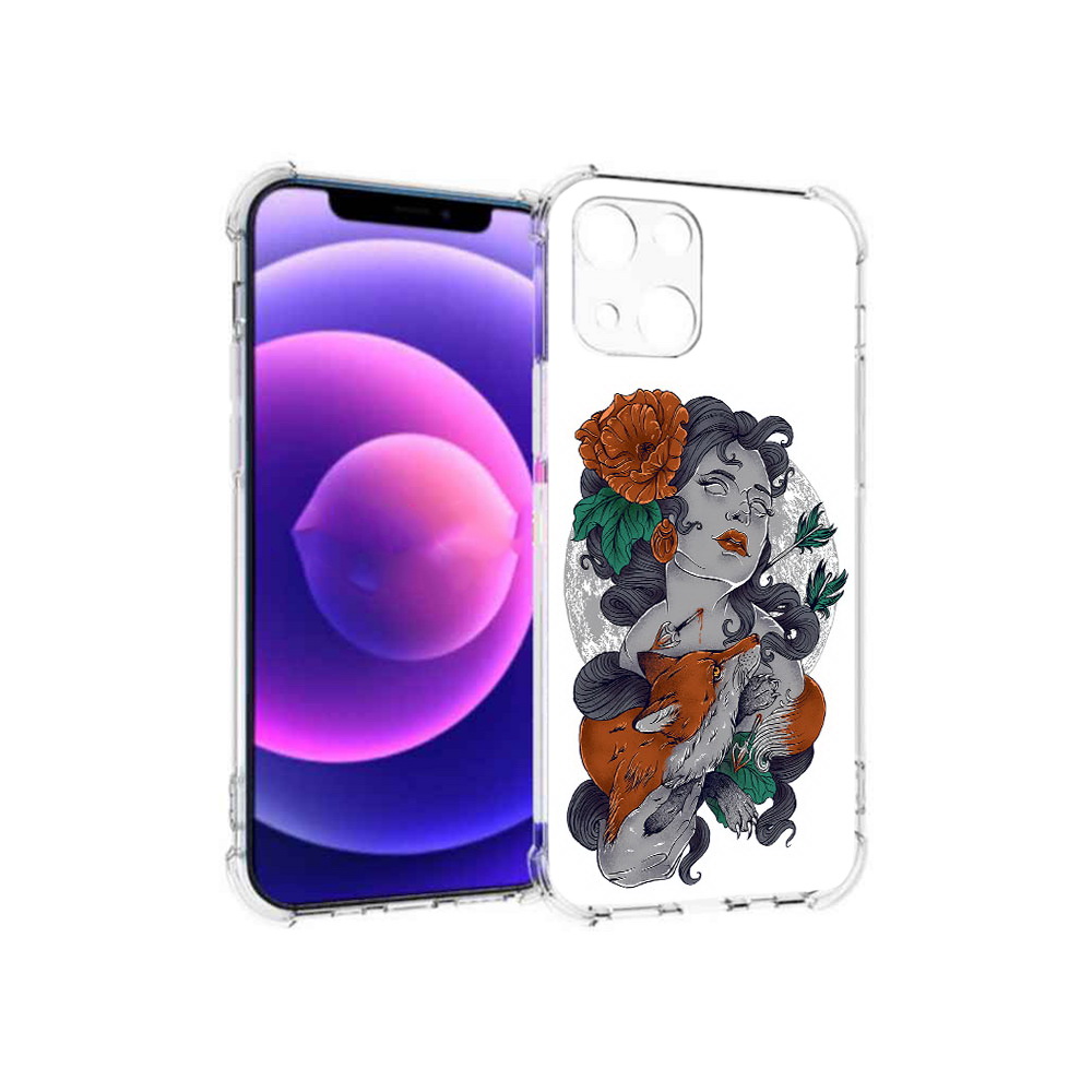 Чехол MyPads Tocco для Apple iPhone 13 mini темная девушка с лисой (PT162959.608.639), Прозрачный, Tocco
Чехол MyPads Tocco для Apple iPhone 13 mini темная девушка с лисой (PT162959.608.639), Прозрачный, Tocco