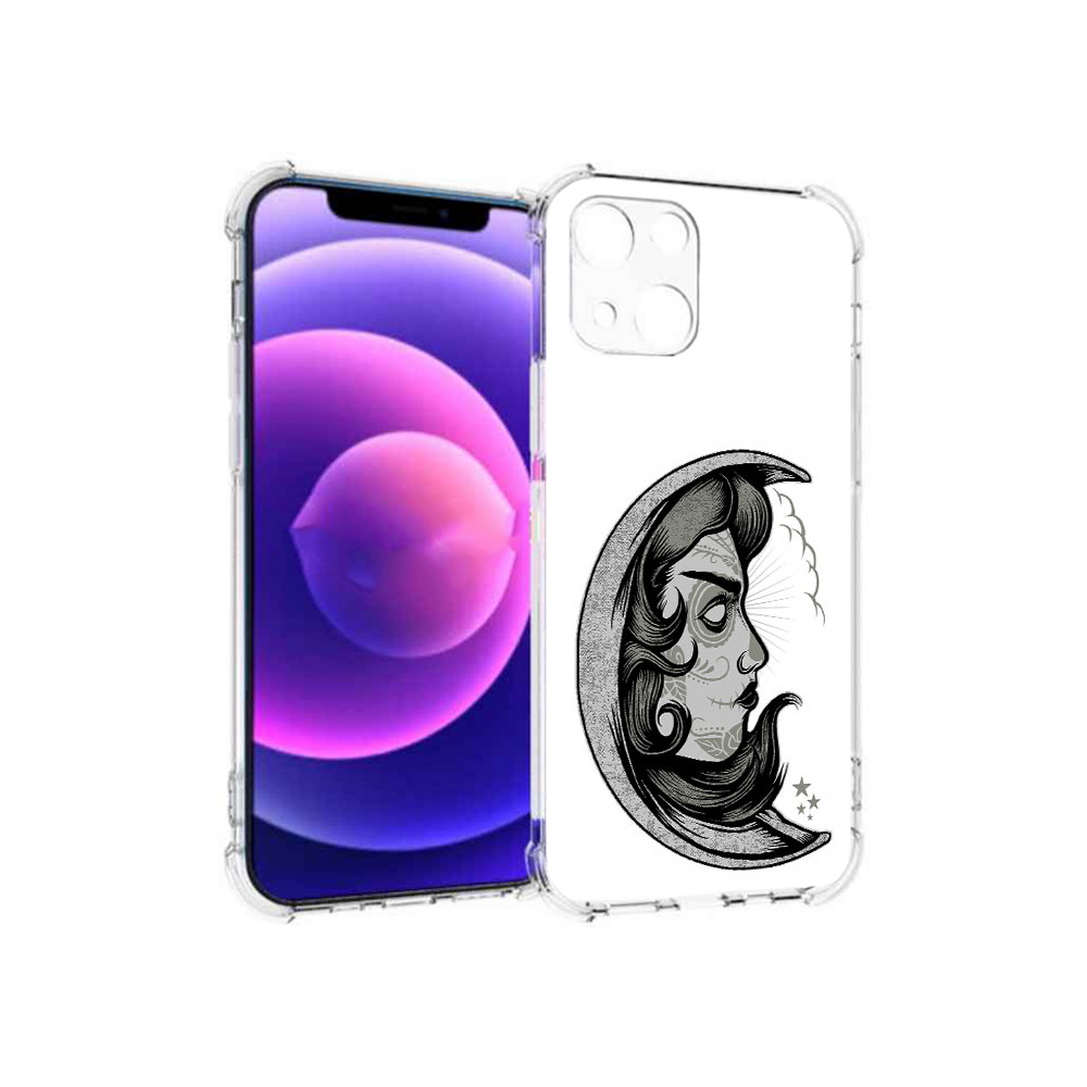 Чехол MyPads Tocco для Apple iPhone 13 mini черно белая луна с лицом (PT162959.608.680), Прозрачный, Tocco
Чехол MyPads Tocco для Apple iPhone 13 mini черно белая луна с лицом (PT162959.608.680), Прозрачный, Tocco