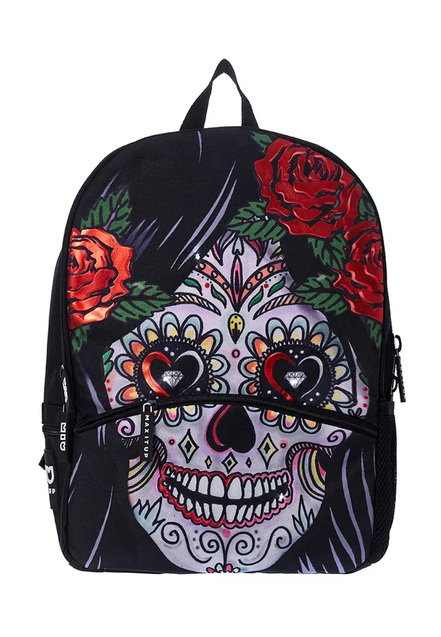 Рюкзак Maxitup Dia de Muerta LED , со вст/светодиодами, размер 38x30x15, Разноцветный, 3D Фото-LED
Рюкзак Maxitup Dia de Muerta LED , со вст/светодиодами, размер 38x30x15, Разноцветный, 3D Фото-LED
