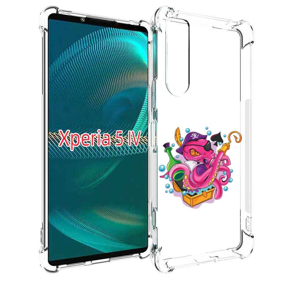 Чехол MyPads осьминог пират детский для Sony Xperia 5 IV (5-4), Прозрачный, Tocco
Чехол MyPads осьминог пират детский для Sony Xperia 5 IV (5-4), Прозрачный, Tocco