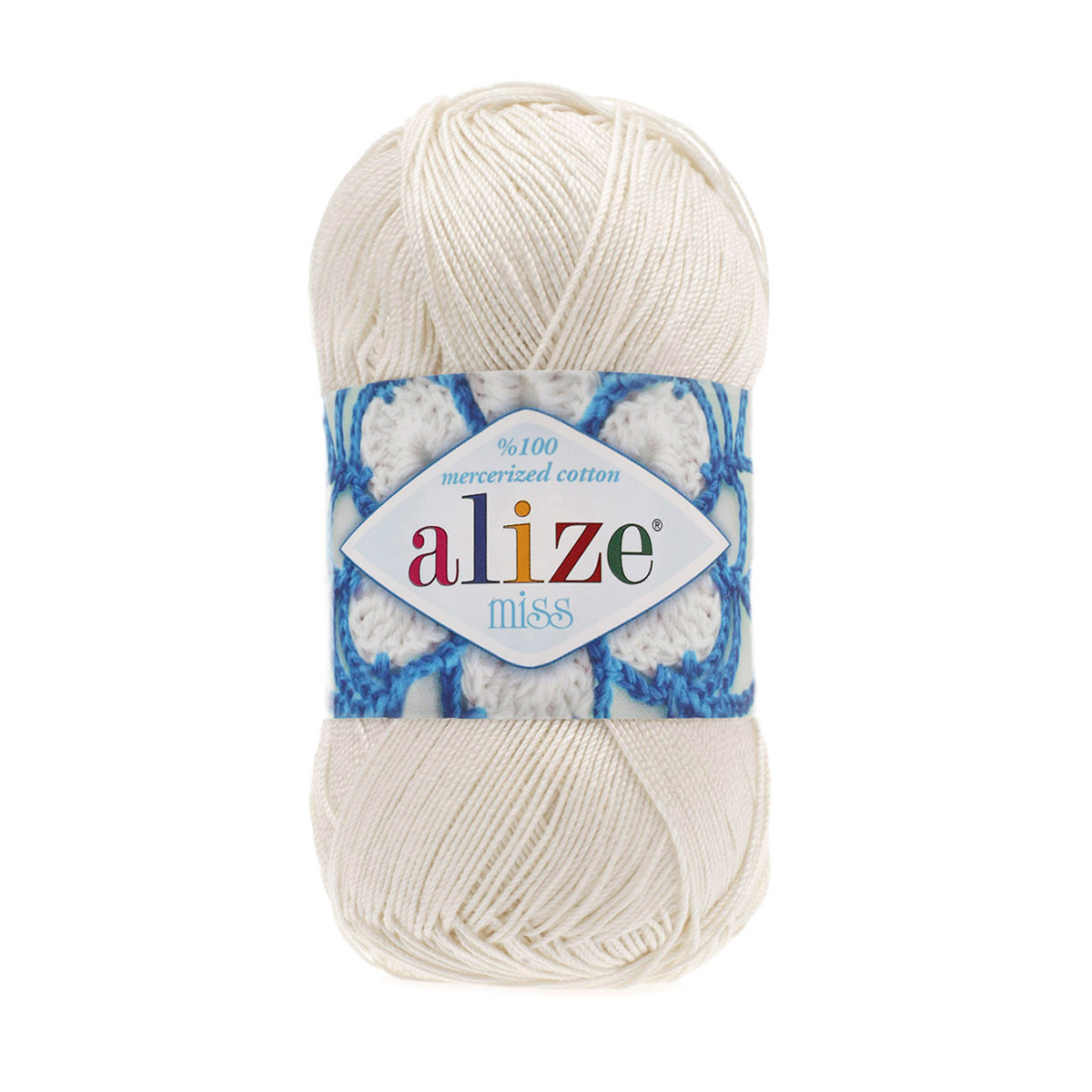 Пряжа ALIZE 'Miss', 50г, 280м (100% мерсерезированный хлопок) (62 молочный), 5 мотков, Miss
Пряжа ALIZE 'Miss', 50г, 280м (100% мерсерезированный хлопок) (62 молочный), 5 мотков, Miss