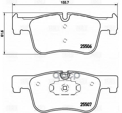 Колодки Тормозные Бмв/Bmw 1 F20/21 /3 F30/34/35 /4 F32/36 Передние С Датч. Trialli PF 4140
Колодки Тормозные Бмв/Bmw 1 F20/21 /3 F30/34/35 /4 F32/36 Передние С Датч. Trialli PF 4140