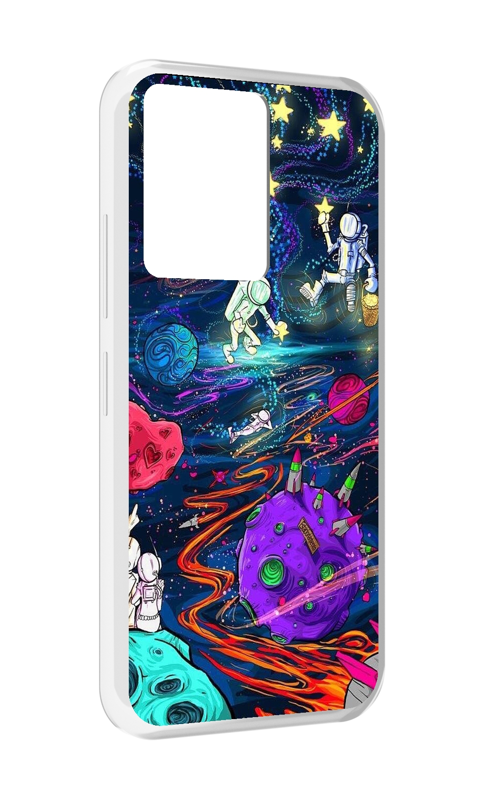 Чехол MyPads красочный космос для Infinix Note 12 5G X671 / Note 12 Pro 5G, Прозрачный, Tocco
Чехол MyPads красочный космос для Infinix Note 12 5G X671 / Note 12 Pro 5G, Прозрачный, Tocco