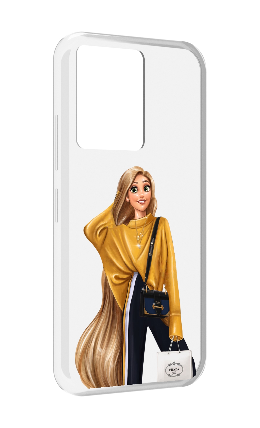Чехол MyPads модная-рапунсель женский для Infinix Note 12 5G X671 / Note 12 Pro 5G, Прозрачный, Tocco
Чехол MyPads модная-рапунсель женский для Infinix Note 12 5G X671 / Note 12 Pro 5G, Прозрачный, Tocco