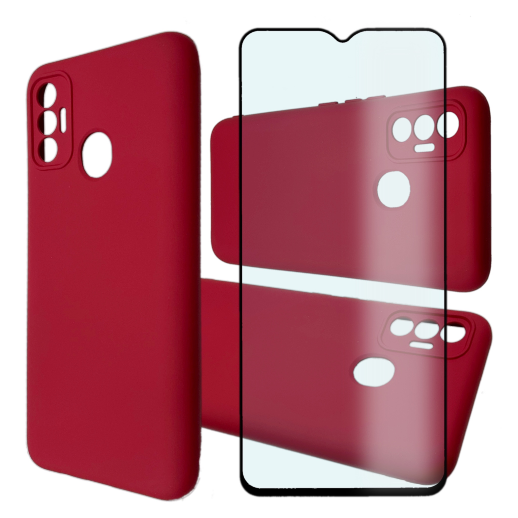 Чехол силиконовый и стекло Qvatra для Tecno Spark 7 бордовый, Красный, для Tecno SPARK 7 бордовый
Чехол силиконовый и стекло Qvatra для Tecno Spark 7 бордовый, Красный, для Tecno SPARK 7 бордовый