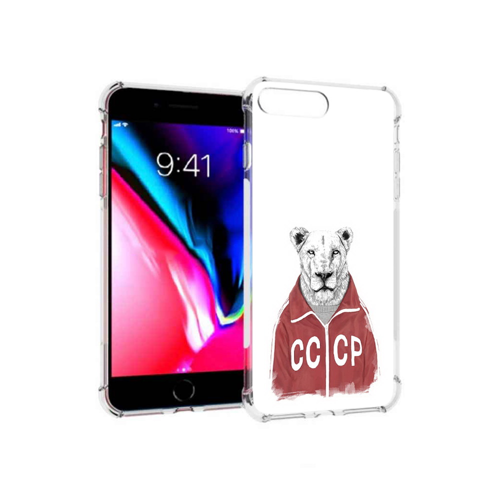 Чехол MyPads Tocco для Apple iPhone 8 Plus львица ссср (PT70866.609.450), Прозрачный, Tocco
Чехол MyPads Tocco для Apple iPhone 8 Plus львица ссср (PT70866.609.450), Прозрачный, Tocco