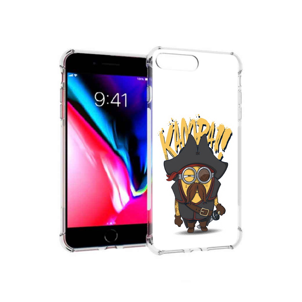Чехол MyPads Tocco для Apple iPhone 8 Plus миньон пират (PT70866.609.476), Прозрачный, Tocco
Чехол MyPads Tocco для Apple iPhone 8 Plus миньон пират (PT70866.609.476), Прозрачный, Tocco