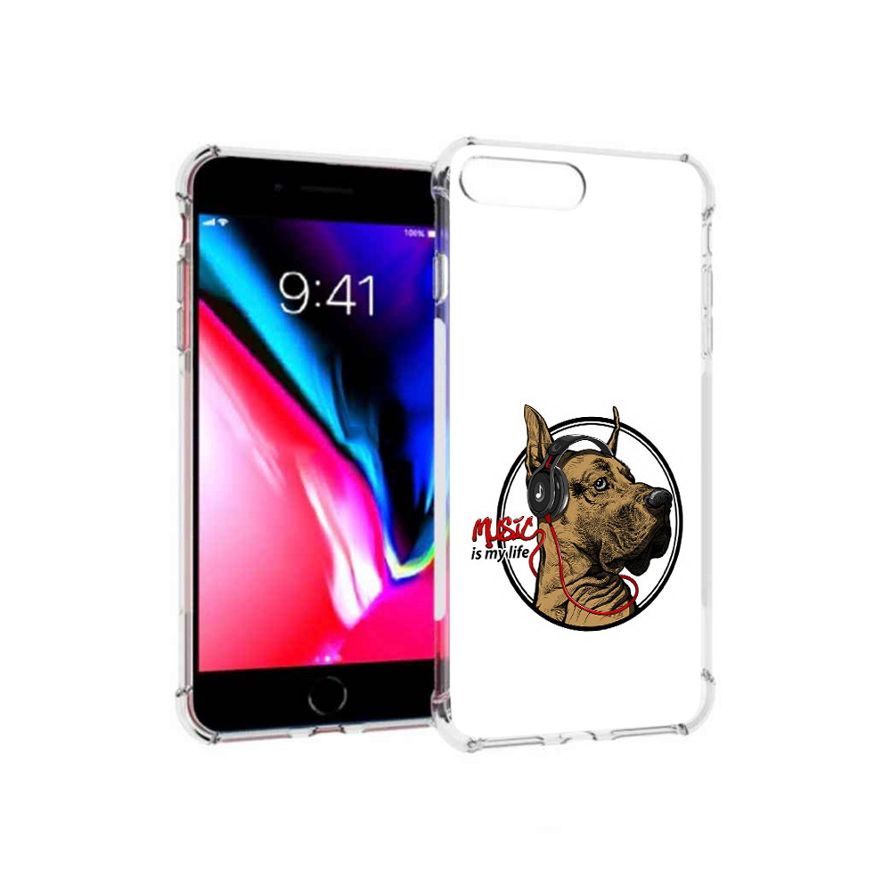 Чехол MyPads Tocco для Apple iPhone 8 Plus музыкальная собака (PT70866.609.490), Прозрачный, Tocco
Чехол MyPads Tocco для Apple iPhone 8 Plus музыкальная собака (PT70866.609.490), Прозрачный, Tocco