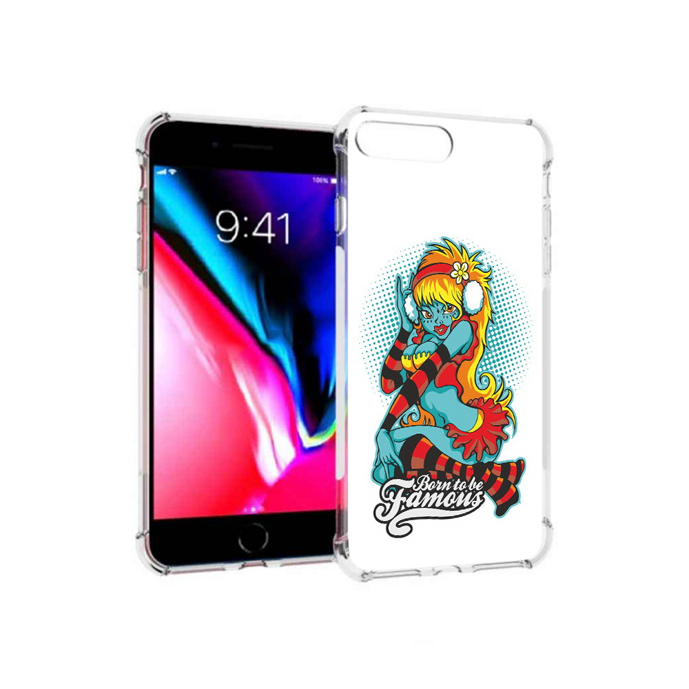 Чехол MyPads Tocco для Apple iPhone 8 Plus нарисованная девушка в наушниках, Прозрачный, Tocco
Чехол MyPads Tocco для Apple iPhone 8 Plus нарисованная девушка в наушниках, Прозрачный, Tocco