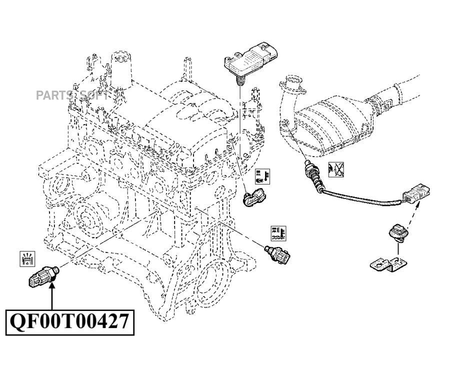 Датчик детонации Dacia Logan/Sandero/Duster, Renault Clio/Megane/Laguna 1.2-2.2i/dCi 89> Q
Датчик детонации Dacia Logan/Sandero/Duster, Renault Clio/Megane/Laguna 1.2-2.2i/dCi 89> Q