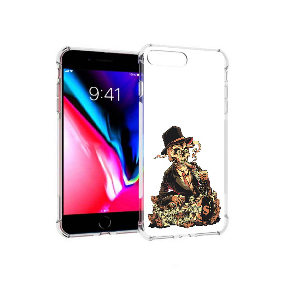 Чехол MyPads Tocco для Apple iPhone 8 Plus нарисованный череп с сигаретой, Прозрачный, Tocco
Чехол MyPads Tocco для Apple iPhone 8 Plus нарисованный череп с сигаретой, Прозрачный, Tocco
