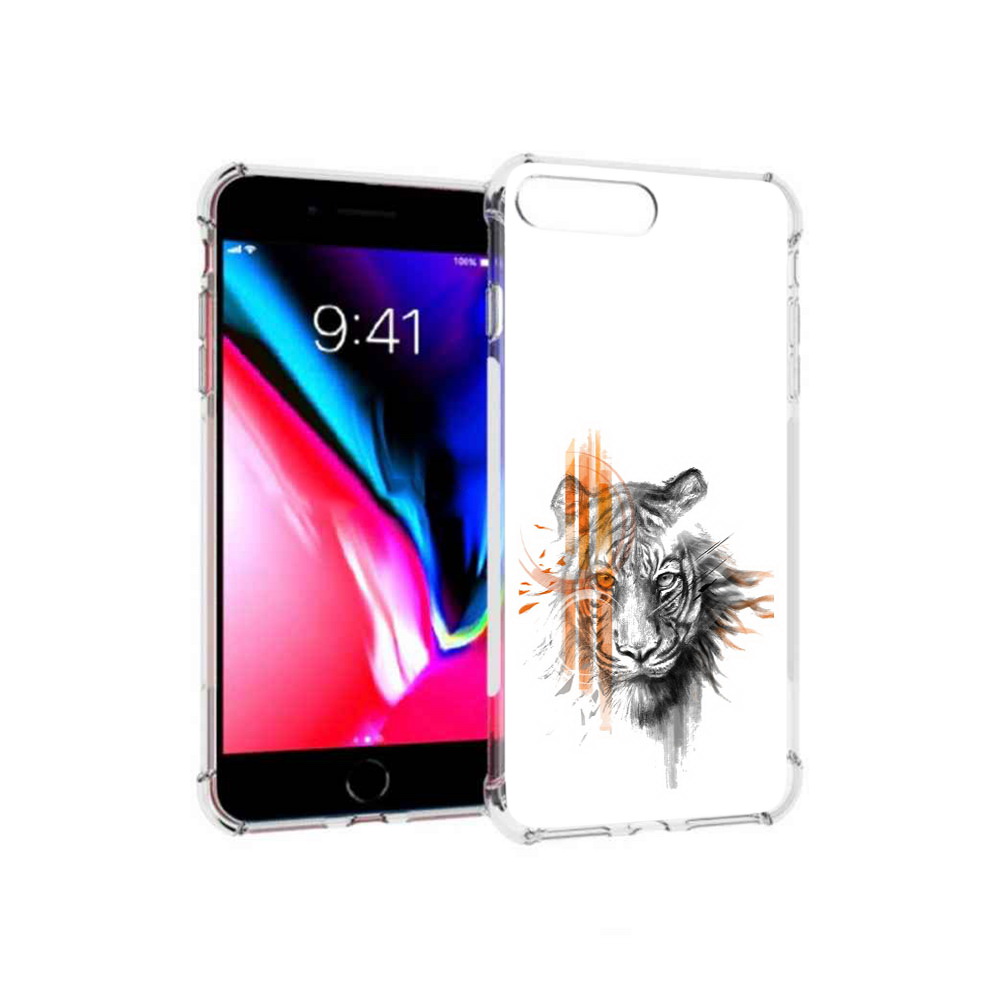 Чехол MyPads Tocco для Apple iPhone 8 Plus огненный тигр (PT70866.609.526), Прозрачный, Tocco
Чехол MyPads Tocco для Apple iPhone 8 Plus огненный тигр (PT70866.609.526), Прозрачный, Tocco