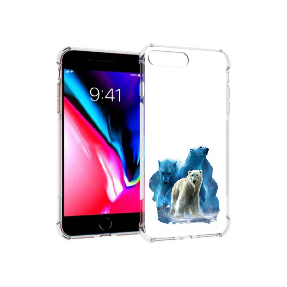 Чехол MyPads Tocco для Apple iPhone 8 Plus полярный медведь (PT70866.609.549), Прозрачный, Tocco
Чехол MyPads Tocco для Apple iPhone 8 Plus полярный медведь (PT70866.609.549), Прозрачный, Tocco