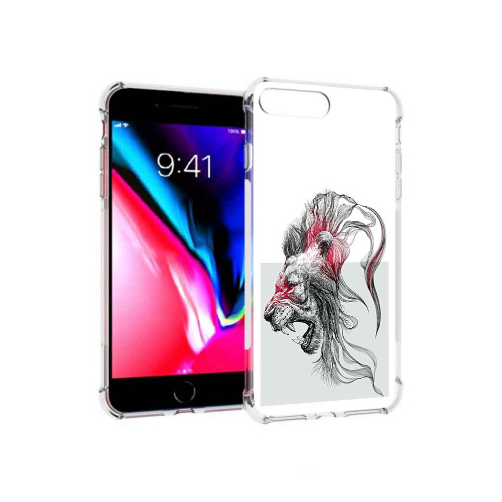 Чехол MyPads Tocco для Apple iPhone 8 Plus разъяренный лев (PT70866.609.576), Прозрачный, Tocco
Чехол MyPads Tocco для Apple iPhone 8 Plus разъяренный лев (PT70866.609.576), Прозрачный, Tocco