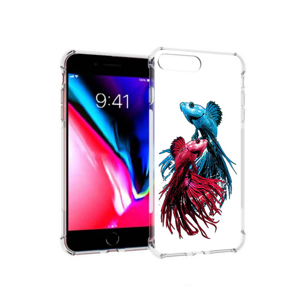 Чехол MyPads Tocco для Apple iPhone 8 Plus рыбы петушки (PT70866.609.592), Прозрачный, Tocco
Чехол MyPads Tocco для Apple iPhone 8 Plus рыбы петушки (PT70866.609.592), Прозрачный, Tocco