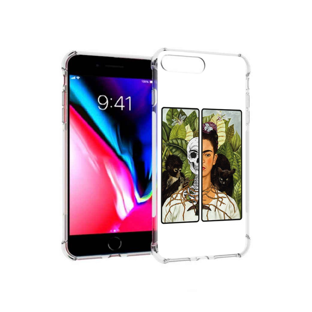 Чехол MyPads Tocco для Apple iPhone 8 Plus сдвоенная картинка девушка скелет, Прозрачный, Tocco
Чехол MyPads Tocco для Apple iPhone 8 Plus сдвоенная картинка девушка скелет, Прозрачный, Tocco