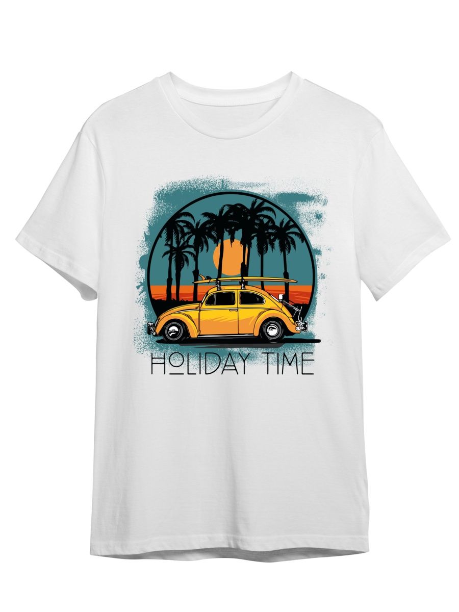 Футболка унисекс СувенирShop Summer time/Лето/Солнце/Пляж 9 белая M (46-48), Белый, "Summer time/Лето/Солнце/Пляж" 9
Футболка унисекс СувенирShop Summer time/Лето/Солнце/Пляж 9 белая M (46-48), Белый, "Summer time/Лето/Солнце/Пляж" 9