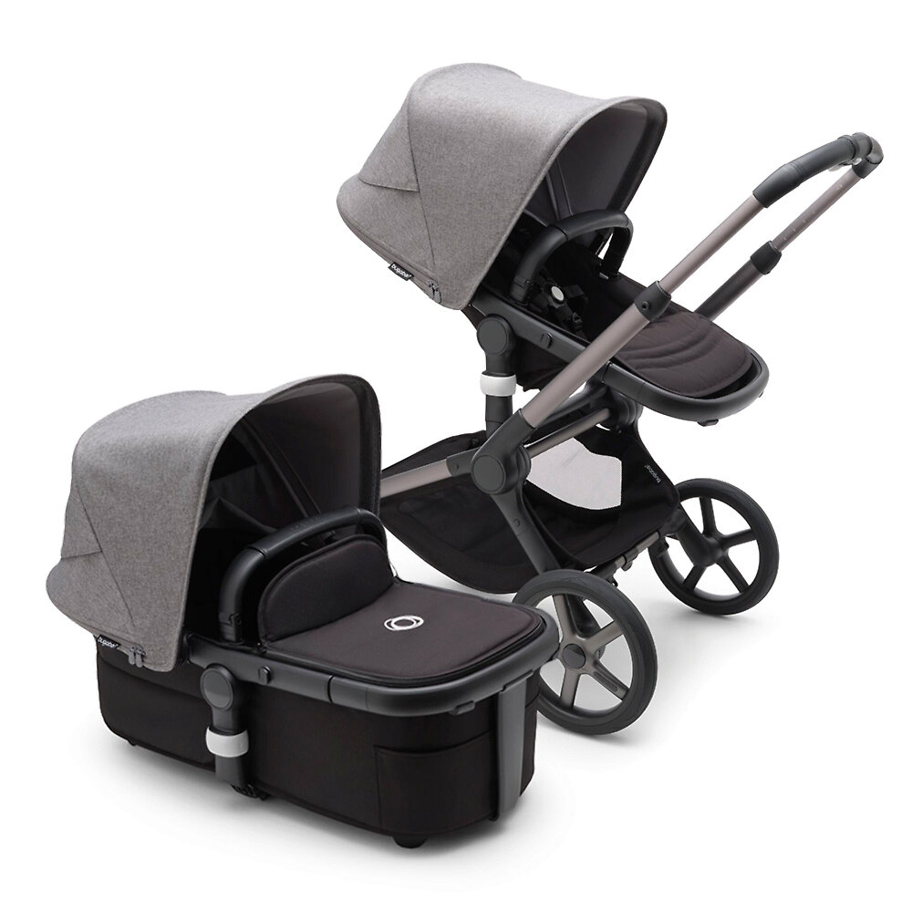 Коляска 2в1 Bugaboo Fox 5 Graphite, цвет Black / Grey Melange, Fox 5 Graphite
Коляска 2в1 Bugaboo Fox 5 Graphite, цвет Black / Grey Melange, Fox 5 Graphite