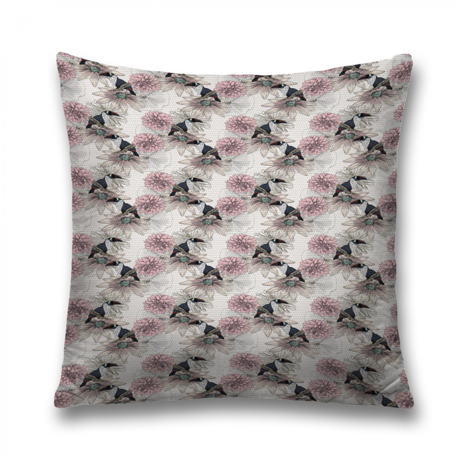 Наволочка декоративная JoyArty "Винтажный тукан и цветы" на молнии, 45x45 см, Белый, Винтажный тукан и цветы
Наволочка декоративная JoyArty "Винтажный тукан и цветы" на молнии, 45x45 см, Белый, Винтажный тукан и цветы