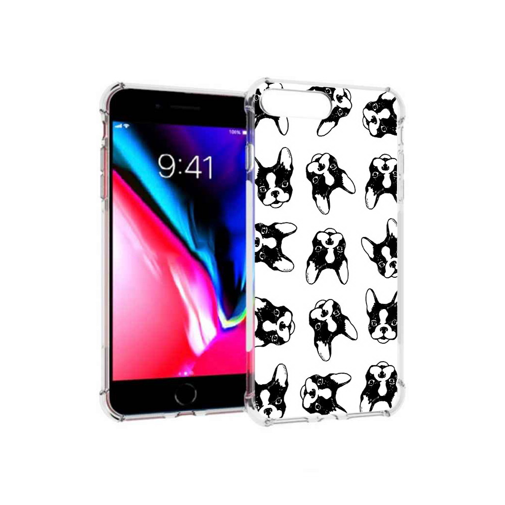 Чехол MyPads Tocco для Apple iPhone 8 Plus черно белые собачки (PT70866.609.683), Прозрачный, Tocco
Чехол MyPads Tocco для Apple iPhone 8 Plus черно белые собачки (PT70866.609.683), Прозрачный, Tocco