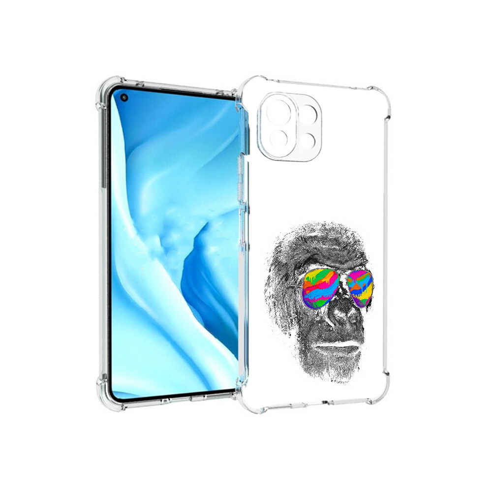 Чехол MyPads Tocco для Xiaomi Mi 11 Lite крутая обезьяна в очках (PT159462.256.422), Прозрачный, Tocco
Чехол MyPads Tocco для Xiaomi Mi 11 Lite крутая обезьяна в очках (PT159462.256.422), Прозрачный, Tocco