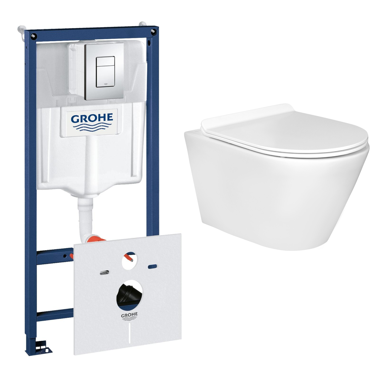 Комплект инсталляции GROHE с унитазом Aquatek АЛЬФА и сиденьем с микролифтом (NW0188)
Комплект инсталляции GROHE с унитазом Aquatek АЛЬФА и сиденьем с микролифтом (NW0188)