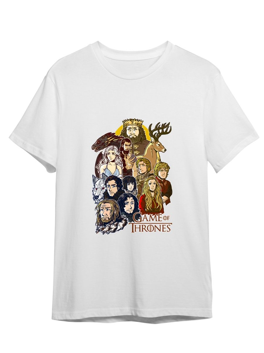 Футболка унисекс СувенирShop Игра Престолов/Дом Дракона/Game of Thrones 4 белая S (44-46), Белый, "Игра Престолов/Дом Дракона/Game of Thrones" 4
Футболка унисекс СувенирShop Игра Престолов/Дом Дракона/Game of Thrones 4 белая S (44-46), Белый, "Игра Престолов/Дом Дракона/Game of Thrones" 4