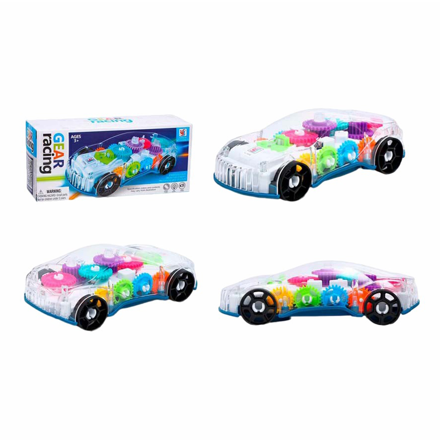 Машина Шестеренки со световыми и звуковыми эффектами, Разноцветный
Машина Шестеренки со световыми и звуковыми эффектами, Разноцветный