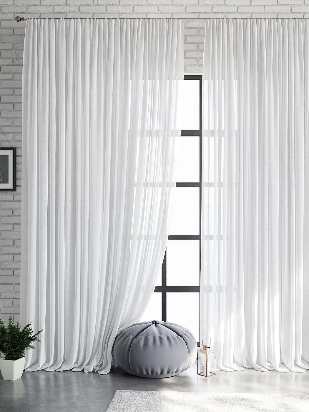 Тюль для комнаты AT HOME / 600х290 см / Дамос (белый), 208015
Тюль для комнаты AT HOME / 600х290 см / Дамос (белый), 208015