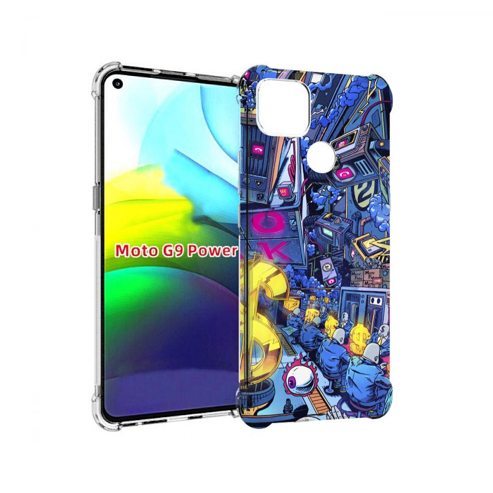 Чехол MyPads футуристичная картинка для Motorola Moto G9 Power, Прозрачный, Tocco
Чехол MyPads футуристичная картинка для Motorola Moto G9 Power, Прозрачный, Tocco