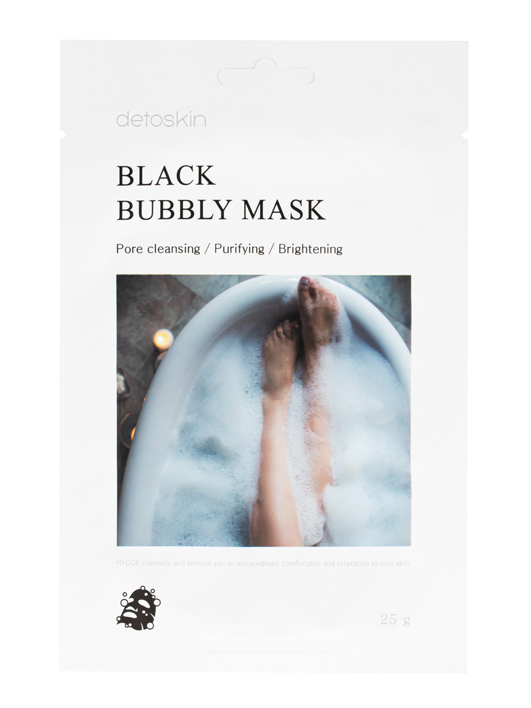 Кислородная маска detoskin BLACK BUBBLY MASK на тканевой основе с бамбуковым углем, 5шт., detoskin BLACK BUBBLY MASK - 5шт.
Кислородная маска detoskin BLACK BUBBLY MASK на тканевой основе с бамбуковым углем, 5шт., detoskin BLACK BUBBLY MASK - 5шт.