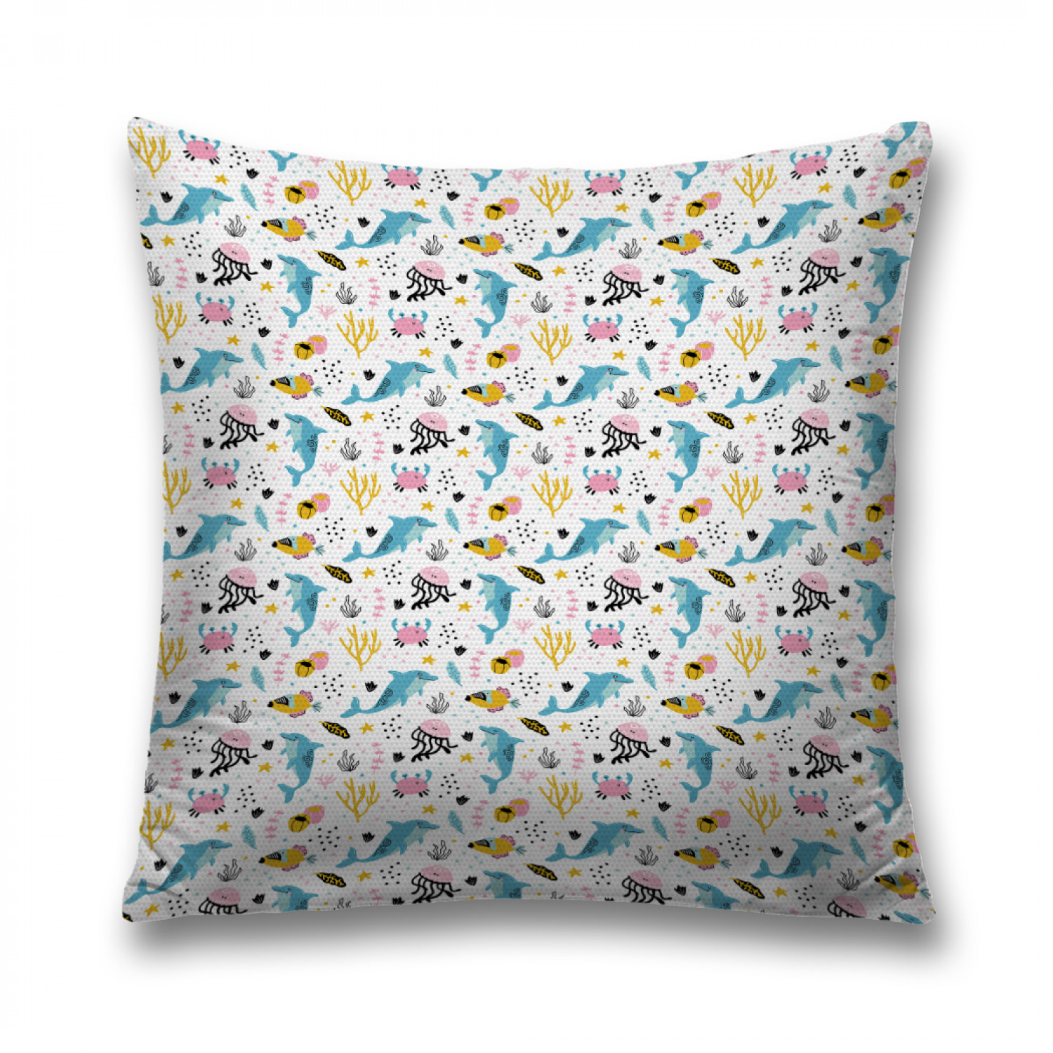 Наволочка декоративная JoyArty "Счастливая подводная жизнь" на молнии, 45x45 см, Белый, Счастливая подводная жизнь 
Наволочка декоративная JoyArty "Счастливая подводная жизнь" на молнии, 45x45 см, Белый, Счастливая подводная жизнь