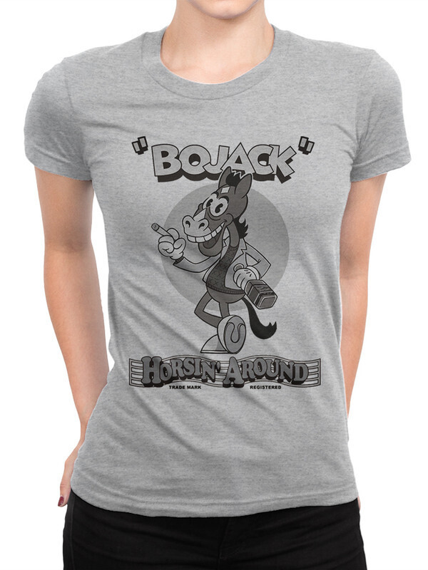 Футболка женская Dream Shirts Конь БоДжек - Bojack Женская 10008571 серая XL, Конь БоДжек - Bojack Женская 10008571
Футболка женская Dream Shirts Конь БоДжек - Bojack Женская 10008571 серая XL, Конь БоДжек - Bojack Женская 10008571