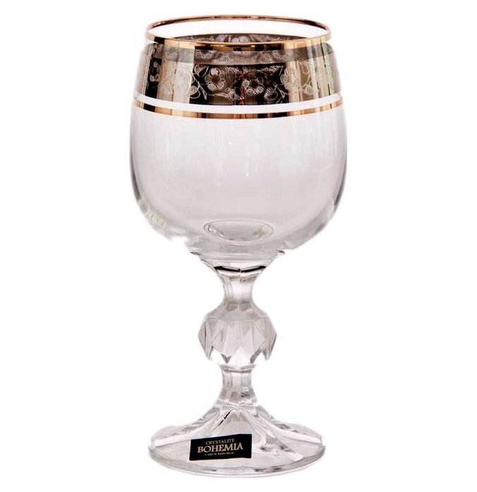 Бокалы для белого вина 190 мл 6 шт Crystalite Bohemia "Клаудия Цветочный узор" 007549, Золотистый;прозрачный
Бокалы для белого вина 190 мл 6 шт Crystalite Bohemia "Клаудия Цветочный узор" 007549, Золотистый;прозрачный